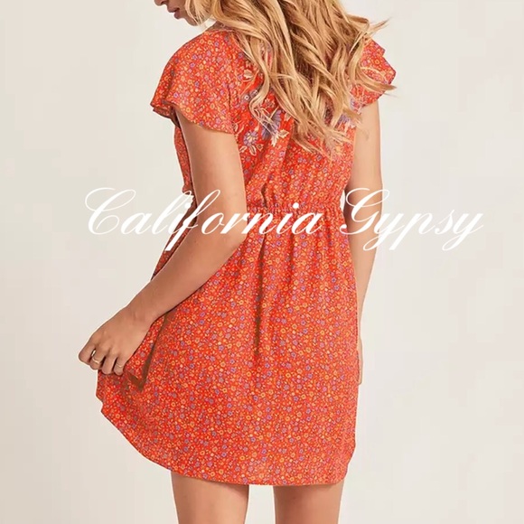 Floral Mini Dress - Picture 7 of 15